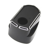 Black CNC Billet Aluminum Ignition Switch Cover for Harley Touring Glide Street 2014-2017 - Aladdin Shoppers