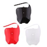 Black Motorcycle Number Plate for Honda CRF 70 CRF100 CRF80 CRF 70 80 100 - Aladdin Shoppers