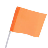 Blue Ice Fishing Rod Pole ABS Hole Cover Ice Fishing Tip-Up with 19.7'' Height Orange Flag Terminal Tackle - Aladdin Shoppers