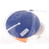 Blue Ice Fishing Rod Pole ABS Hole Cover Ice Fishing Tip-Up with 19.7'' Height Orange Flag Terminal Tackle - Aladdin Shoppers