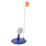 Blue Ice Fishing Rod Pole ABS Hole Cover Ice Fishing Tip-Up with 19.7'' Height Orange Flag Terminal Tackle - Aladdin Shoppers