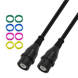 BNC Male Plug To BNC Male Plug Coaxial Cable Oscilloscope Test Lead 100cm - Aladdin Shoppers