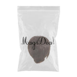 Breathable Chic Short Wigs For Women Human Hair W/ Bangs Fluffy Pixie Cut Wig Brown - Aladdin Shoppers