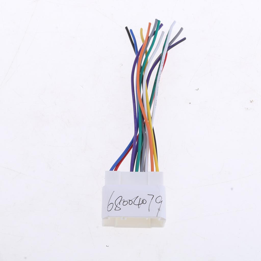 Car Stereo Audio Wiring Harness Wire Accessories For Buick / Honda / Mazda Easy Installation - Aladdin Shoppers