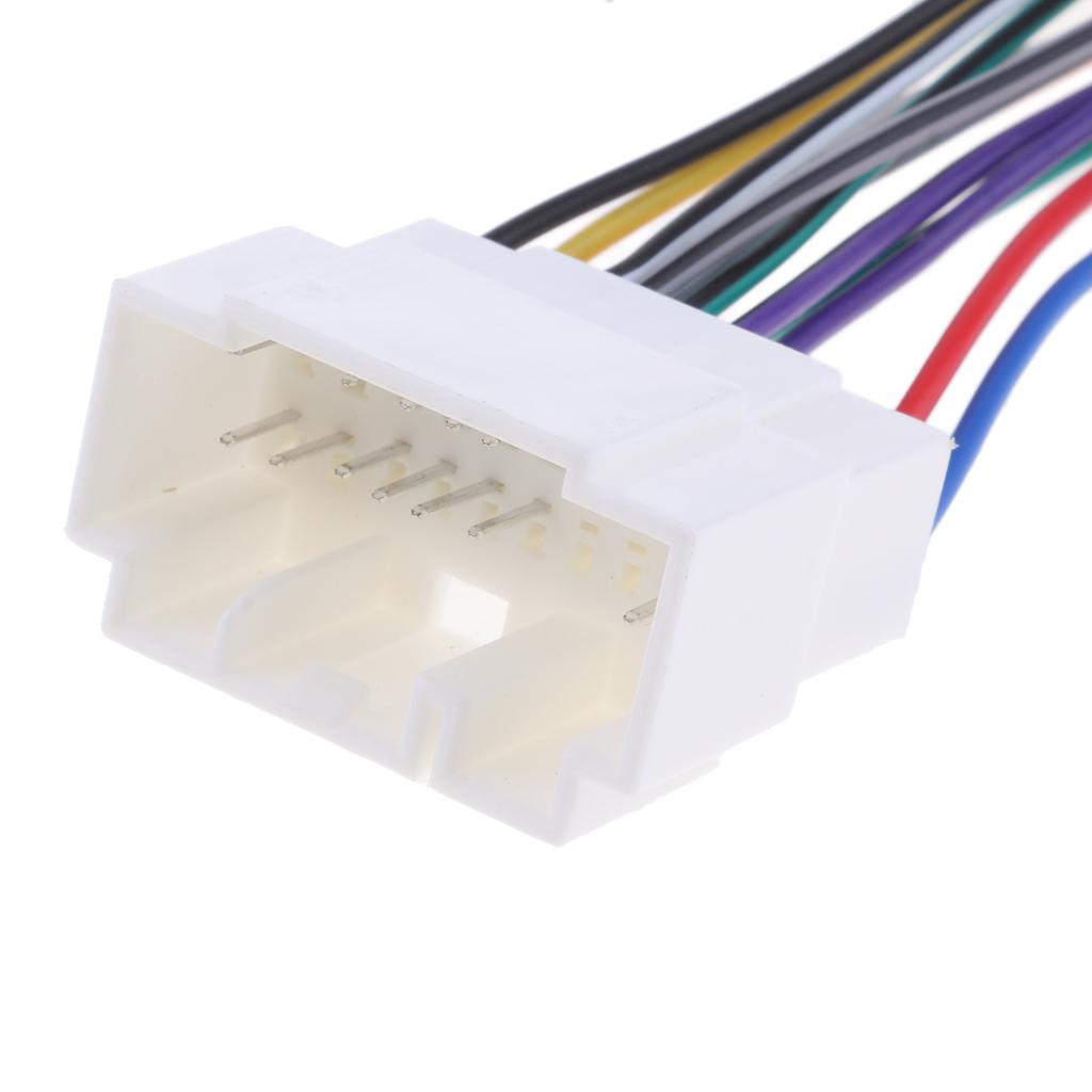 Car Stereo Audio Wiring Harness Wire Accessories For Buick / Honda / Mazda Easy Installation - Aladdin Shoppers