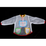 Children Anti-fouling Waterproof Long Sleeve Painting Apron Kitchen/Baking Smock Kids Art Craft - Aladdin Shoppers