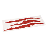 Claw Marks Decal Monster Scratches Reflective Sticker Headlight Decal Red - Aladdin Shoppers