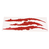 Claw Marks Decal Monster Scratches Reflective Sticker Headlight Decal Red - Aladdin Shoppers