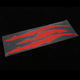 Claw Marks Decal Monster Scratches Reflective Sticker Headlight Decal Red - Aladdin Shoppers