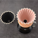 Coffee Maker Stand, Pour Over Cone Drip Holder - Wooden, Outer Dia 12.1cm/4.76 inch - Aladdin Shoppers