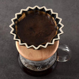 Coffee Maker Stand, Pour Over Cone Drip Holder - Wooden, Outer Dia 12.1cm/4.76 inch - Aladdin Shoppers