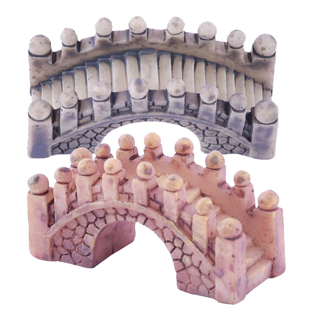 Collectibles Suzhou Resin Bridge Model for Fairy Garden Home Decoration #2 - Aladdin Shoppers