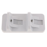 Controller Charger Charging Docking Station Stand Dual USB Fast Charging Cradle for Sony Playstation 4 PS4 Slim Pro Controller -White - Aladdin Shoppers