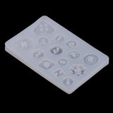 Crystal Epoxy Silicone Resin Casting Button Molds For Fondant DIY Craft Tool - Aladdin Shoppers