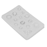 Crystal Epoxy Silicone Resin Casting Button Molds For Fondant DIY Craft Tool - Aladdin Shoppers