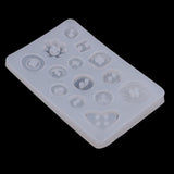 Crystal Epoxy Silicone Resin Casting Button Molds For Fondant DIY Craft Tool - Aladdin Shoppers