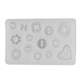 Crystal Epoxy Silicone Resin Casting Button Molds For Fondant DIY Craft Tool - Aladdin Shoppers