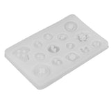 Crystal Epoxy Silicone Resin Casting Button Molds For Fondant DIY Craft Tool - Aladdin Shoppers