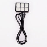 DC 12V-24V 6-Gang On-Off Touch Switch Panel With Relay Fuse Holder Kit - Aladdin Shoppers