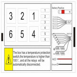 DC 12V-24V 6-Gang On-Off Touch Switch Panel With Relay Fuse Holder Kit - Aladdin Shoppers