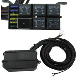 DC 12V-24V 6-Gang On-Off Touch Switch Panel With Relay Fuse Holder Kit - Aladdin Shoppers