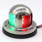 DC 12V Boat Marine Yacht LED Bow Lighting Red & Green 2 In 1 Navigation Light - Aladdin Shoppers