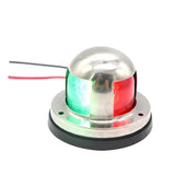 DC 12V Boat Marine Yacht LED Bow Lighting Red & Green 2 In 1 Navigation Light - Aladdin Shoppers