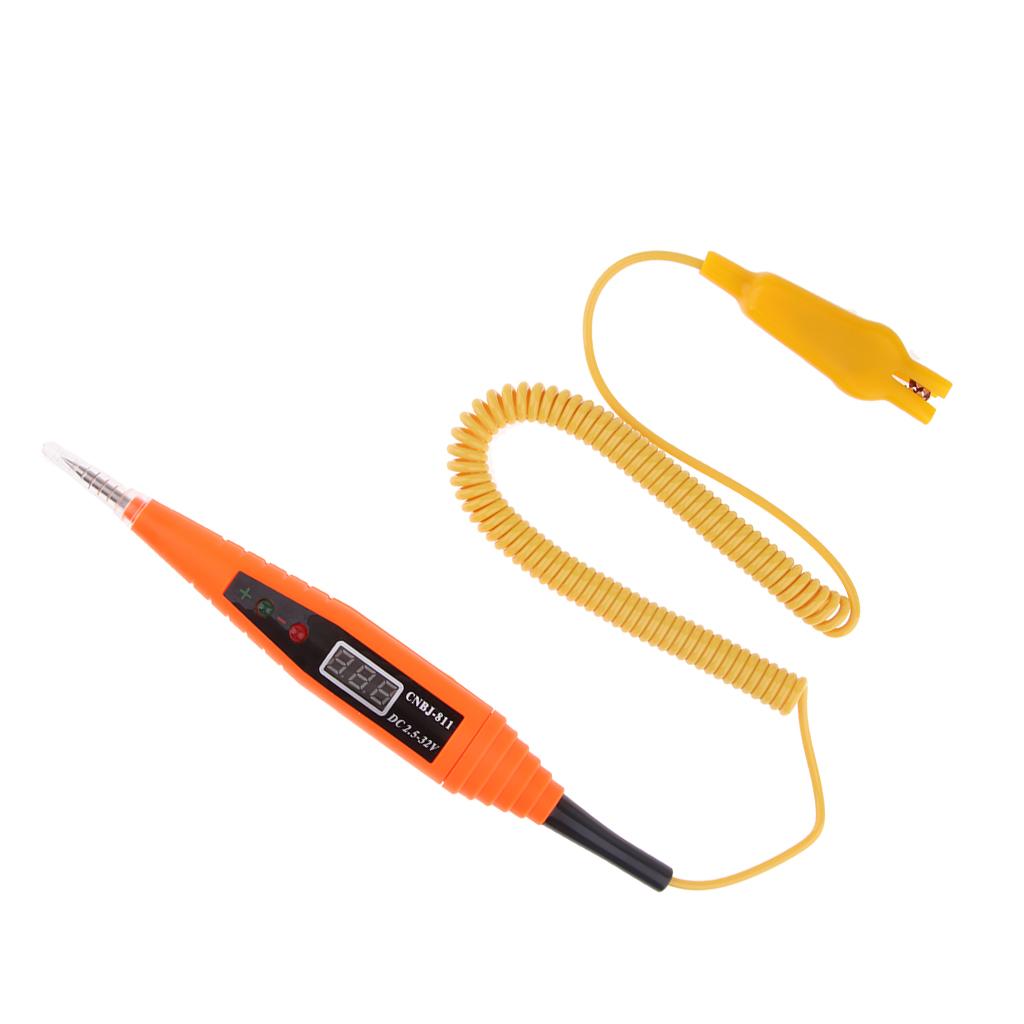 DC 2.5-32V Car Truck Electrical Test Pen Voltage Circuit Tester Repair Tool - Aladdin Shoppers
