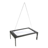 Desktop Folding Legs Stand and Neck Cord Magnifying Lens 2.5X Magnification - Aladdin Shoppers