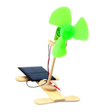 DIY Solar Powered Electric Fans Model Assembly Kits Energy Conversion Science Educational Toy - Aladdin Shoppers