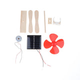 DIY Solar Powered Electric Fans Model Assembly Kits Energy Conversion Science Educational Toy - Aladdin Shoppers