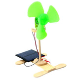 DIY Solar Powered Electric Fans Model Assembly Kits Energy Conversion Science Educational Toy - Aladdin Shoppers