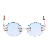Doll Accessories Wavy Trim Eye Glasses Eyewear for 12'' Blythe Azone Dolls Golden Frame - Aladdin Shoppers