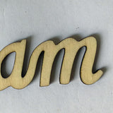 Dream Wooden Craft Cut Wooden Pieces Card Making DIY Art Home Wall Decor - Aladdin Shoppers