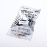 Dual RCA Male to Dual XLR Male 3 Pin Amp Mixer Speaker Mic Cable 0.5meter/1.6ft - Aladdin Shoppers