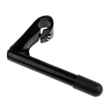 Durable Aluminum Alloy Bike Quill Stem For Fixed Gear Bike Accessory Black - Aladdin Shoppers