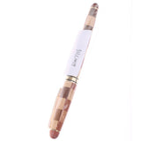 Durable Rosewood Grid Gel Pen Rollerball Pen Gift Souvenir Writing Equipment 5.7inch - Aladdin Shoppers