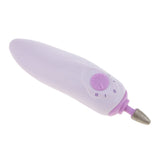 Electric Acrylic Nail Art File Drill 5 Bit Heads Grinding Set Manicure Pedicure Polishing Tools - Aladdin Shoppers