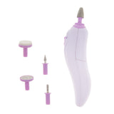 Electric Acrylic Nail Art File Drill 5 Bit Heads Grinding Set Manicure Pedicure Polishing Tools - Aladdin Shoppers