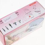 Electric Acrylic Nail Art File Drill 5 Bit Heads Grinding Set Manicure Pedicure Polishing Tools - Aladdin Shoppers