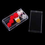 Empty Clear Plastic Slime Storage Favor Jars Wide-mouth Plastic Containers Jewellery Tool Box Beads Holder Storage Box Office Organizer - Aladdin Shoppers