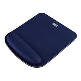 Ergonomic Mouse Pad With Wrist Gel Support For Laptop Non-slip Rubber Blue - Aladdin Shoppers