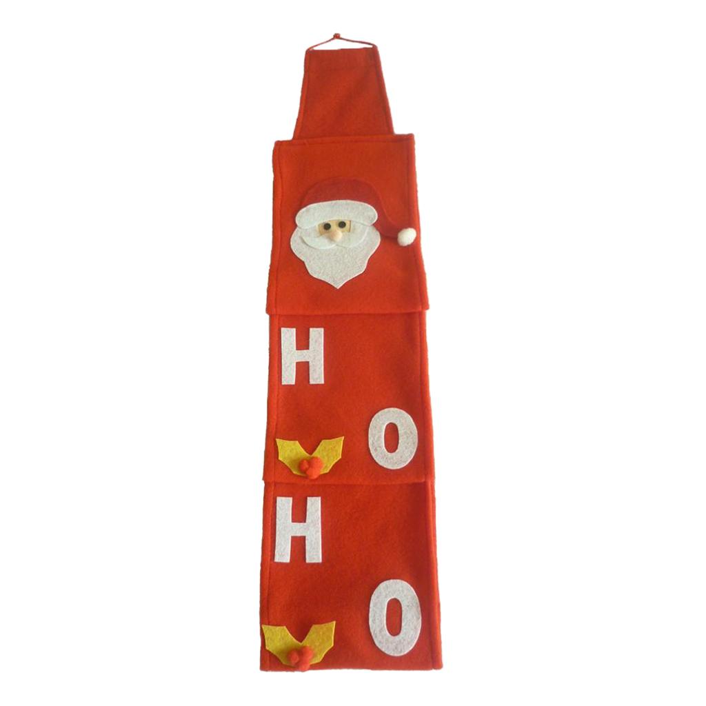 Fabric Toilet Reel Roll Paper Storage Holder Xmas Bathroom Hanging Decor Red - Aladdin Shoppers