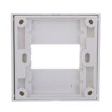 Faceplate 2 Port 86 X 86mm Low Profile Single Gang For RJ45 Modules - Aladdin Shoppers