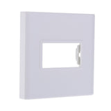 Faceplate 2 Port 86 X 86mm Low Profile Single Gang For RJ45 Modules - Aladdin Shoppers