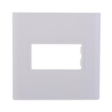 Faceplate 2 Port 86 X 86mm Low Profile Single Gang For RJ45 Modules - Aladdin Shoppers