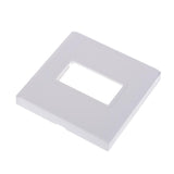 Faceplate 2 Port 86 X 86mm Low Profile Single Gang For RJ45 Modules - Aladdin Shoppers