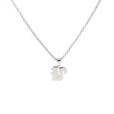 Fashion Cute Squirrel Pendant Silver Necklace Women Jewelry Accessory - Aladdin Shoppers