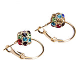 Fashion Jewelry Rhinestone Crystal Ball Studs Earrings Set For Women - Aladdin Shoppers