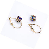 Fashion Jewelry Rhinestone Crystal Ball Studs Earrings Set For Women - Aladdin Shoppers